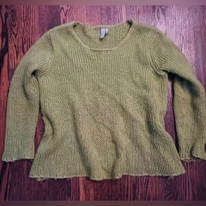 Sahalie Green Sweater